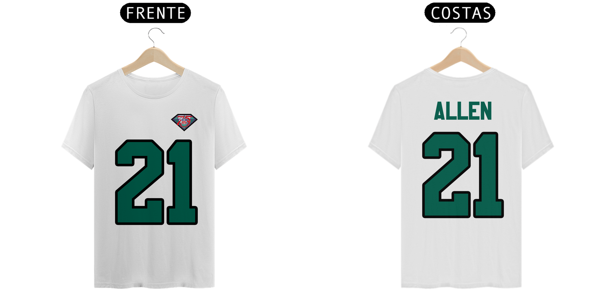 Camiseta Philadelphia Eagles Throwback  - Eric Allen