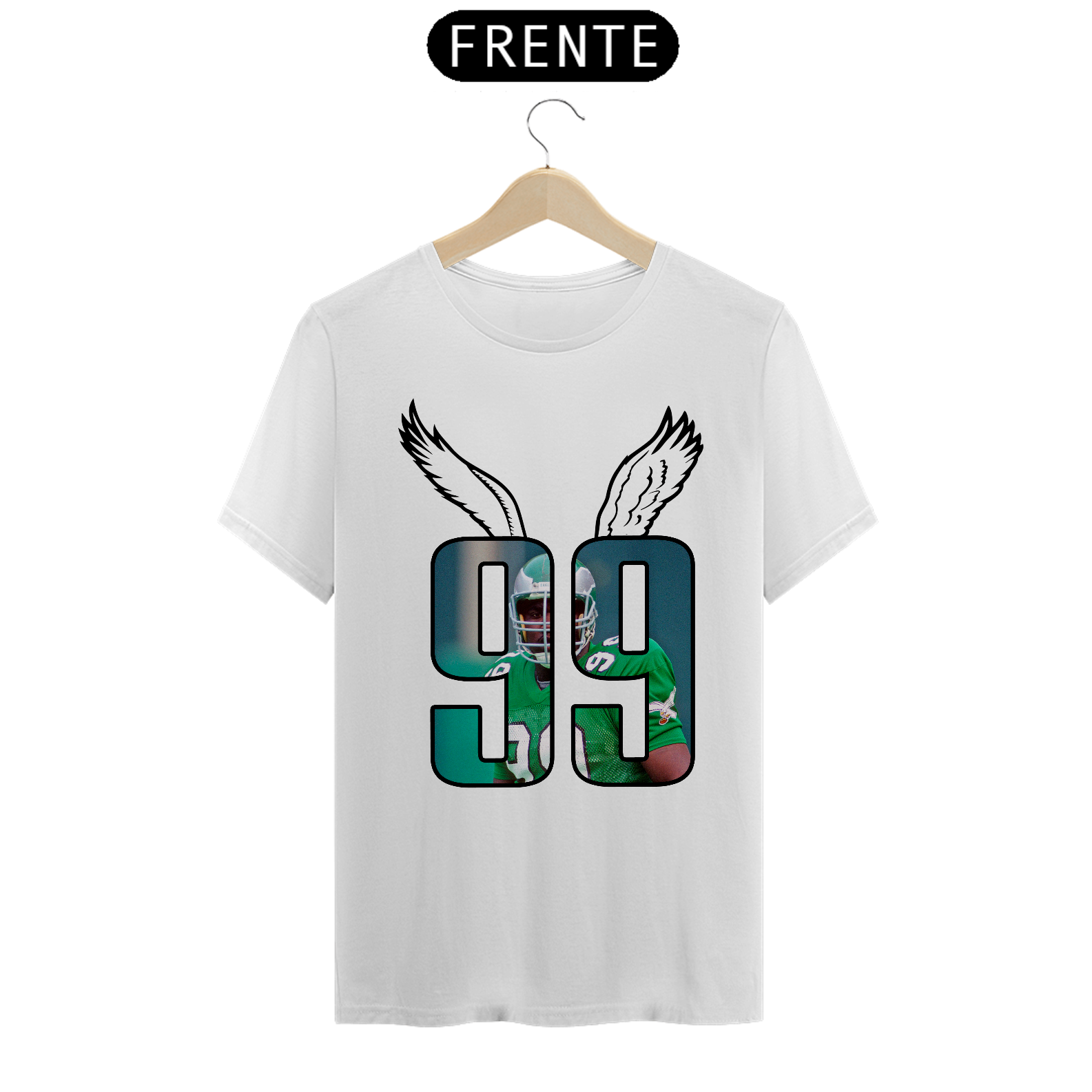 Camiseta Philadelphia Eagles - Jerome Brown