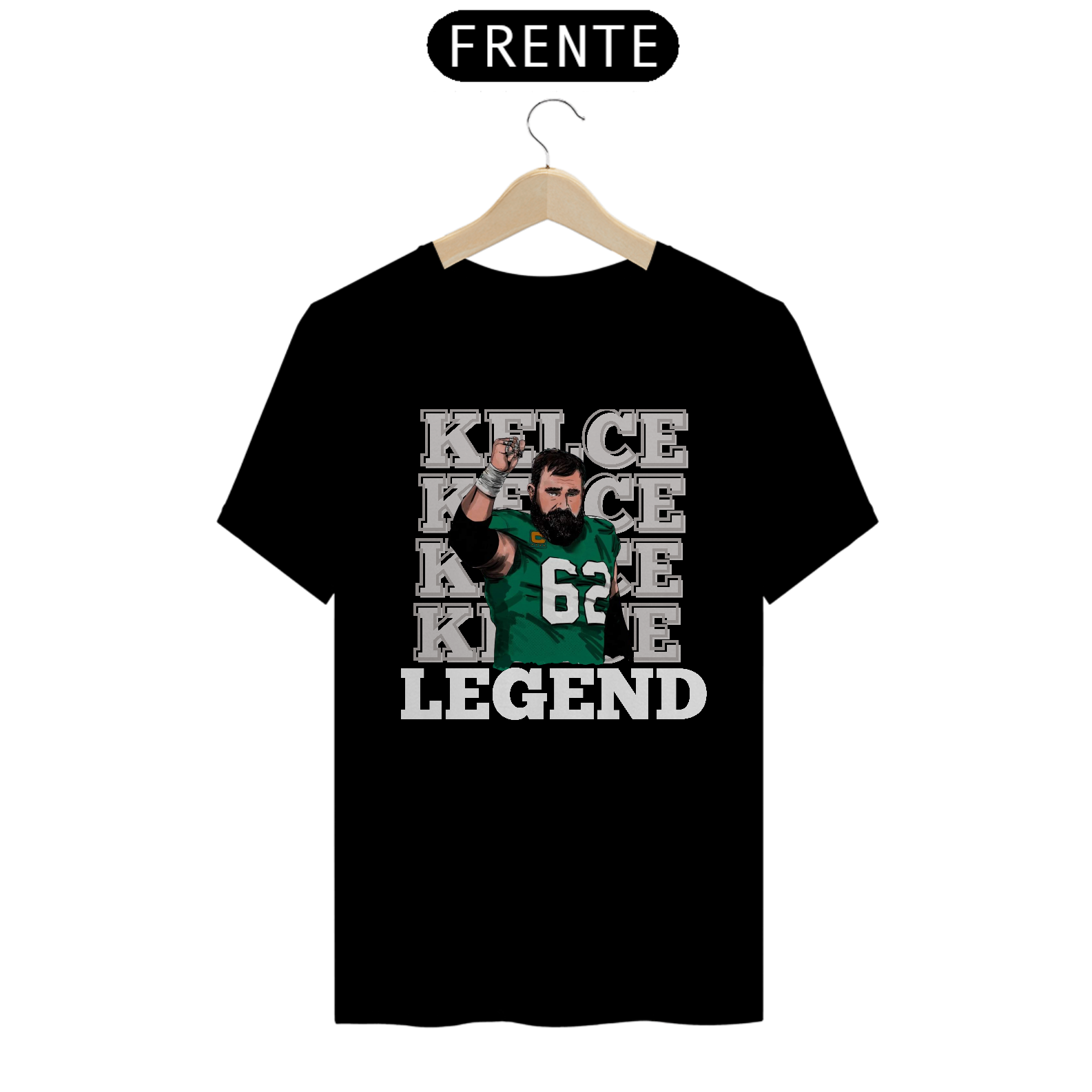 Camiseta Jason Kelce  Lenda - Philadelphia Eagles