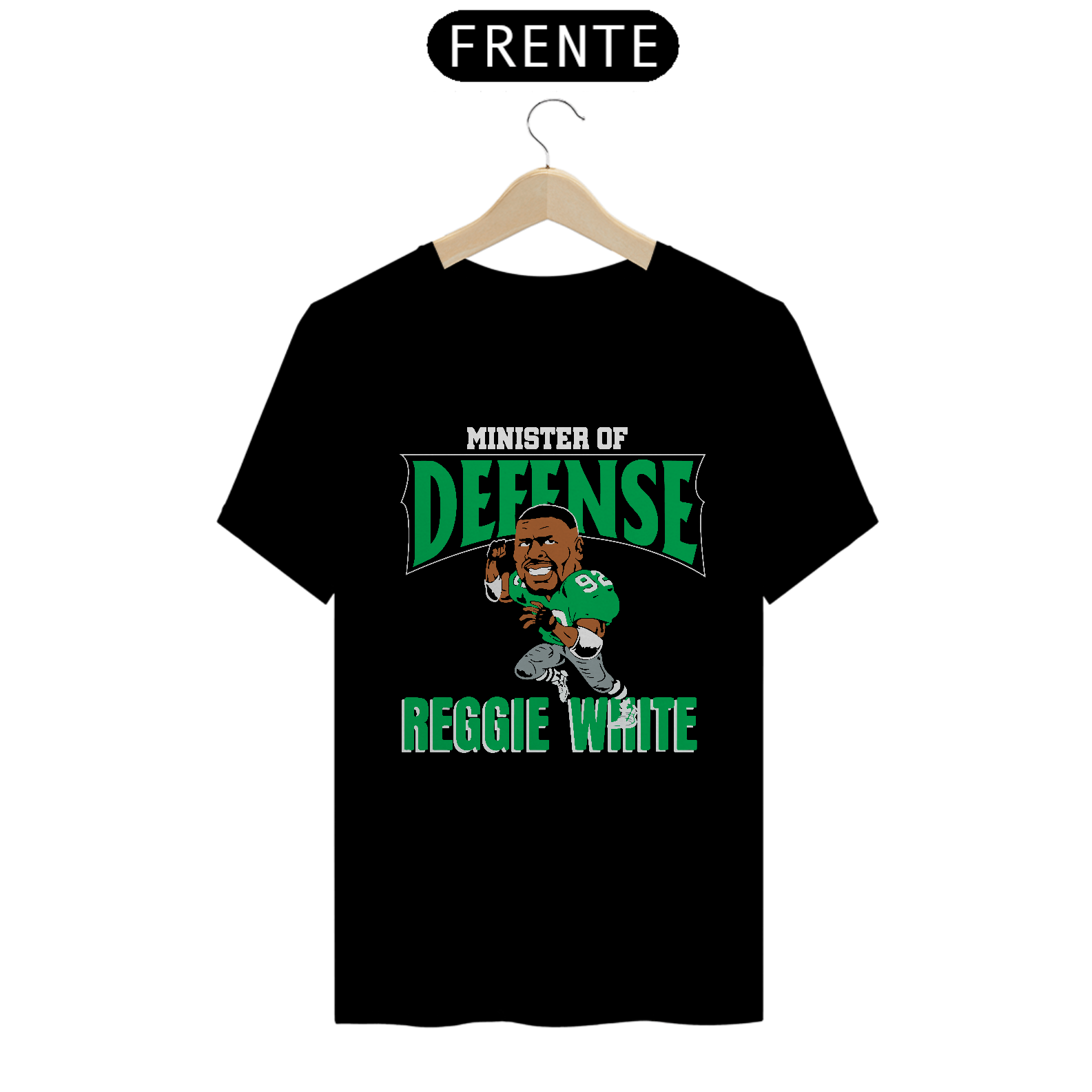 Camiseta Reggie White - Minister of Defense - Philadelphia Eagles