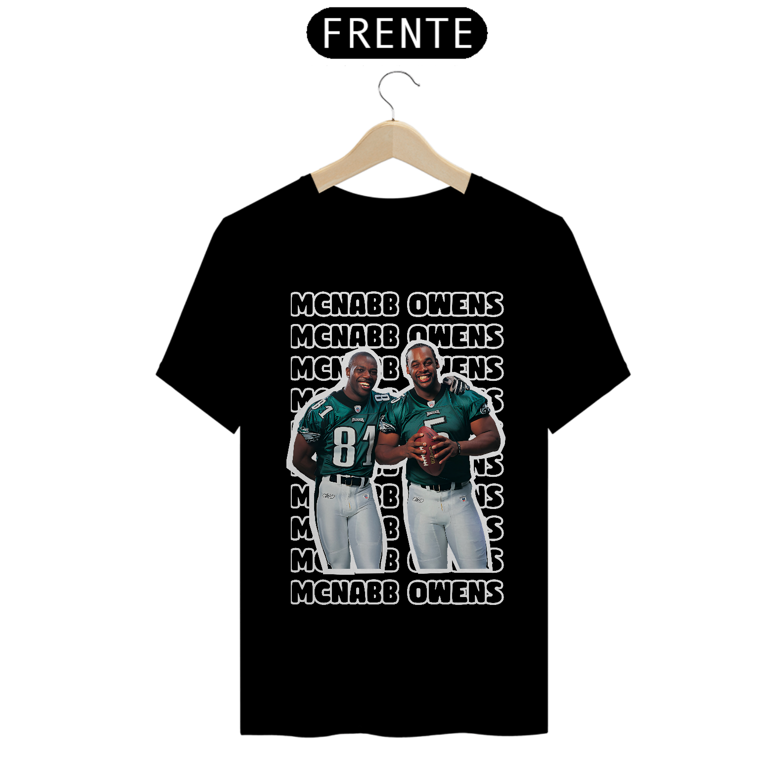 Camiseta Donovan McNabb e Terrell Owens - Philadelphia Eagles