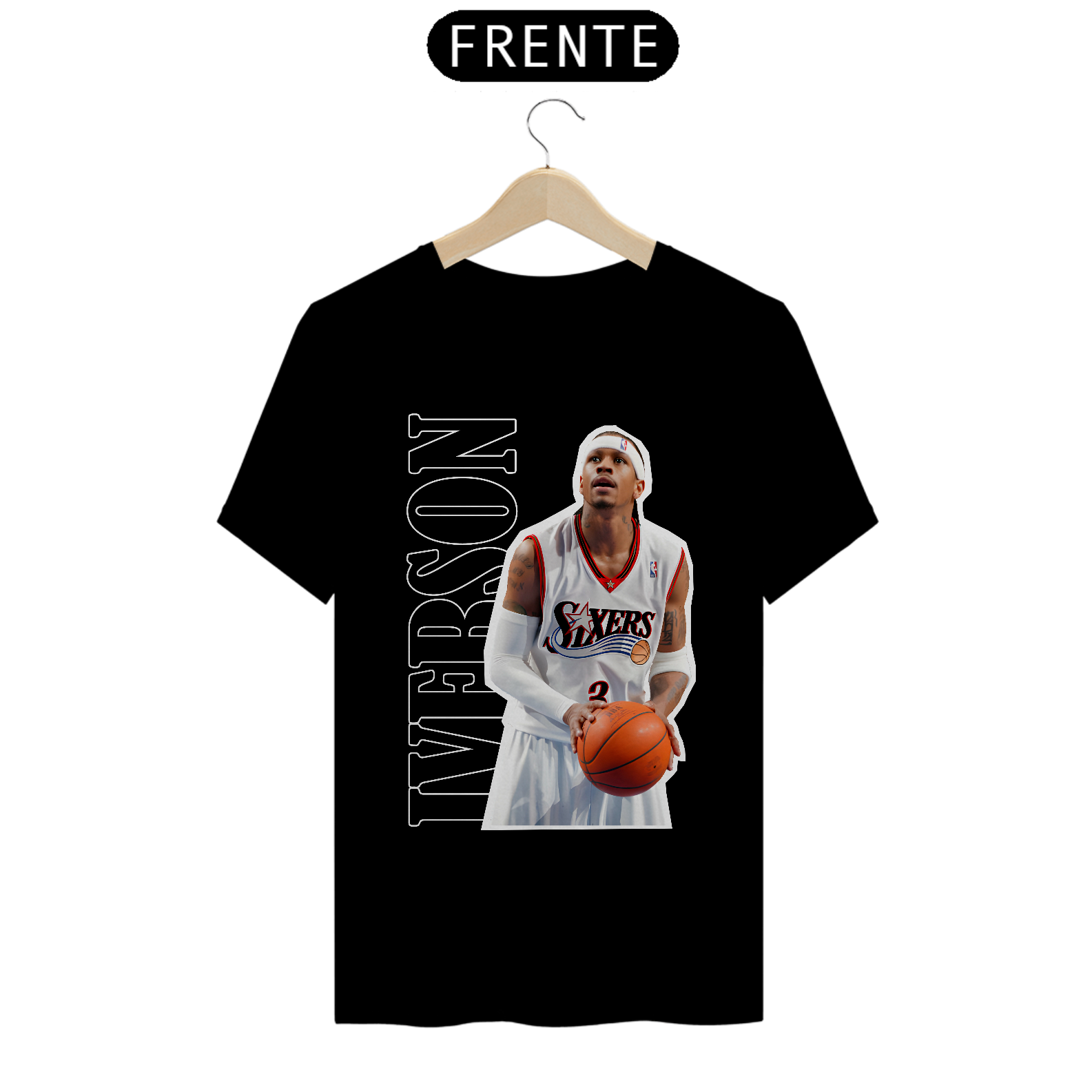 Camiseta Allen Iverson - Philadelphia 76ers