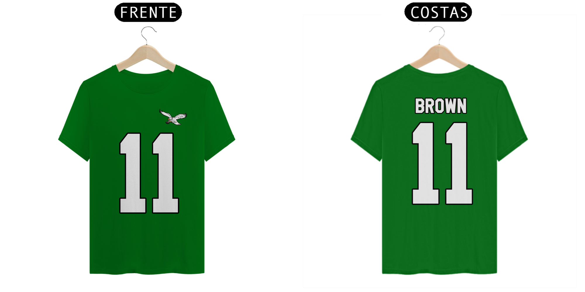 Camiseta AJ Brown - Philadelphia Eagles Throwback