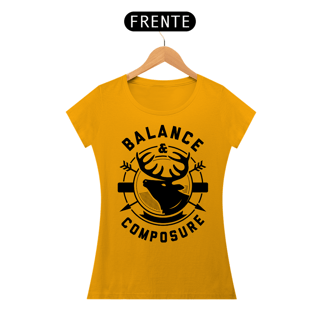 Nome do produto Balance and Composure - Baby Look