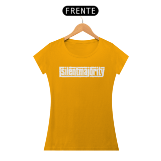Nome do produto Silent Majority - Baby Look