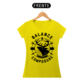 Nome do produto Balance and Composure - Baby Look