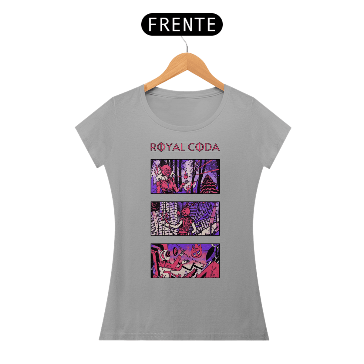 Nome do produto: Royal Coda - Baby Look
