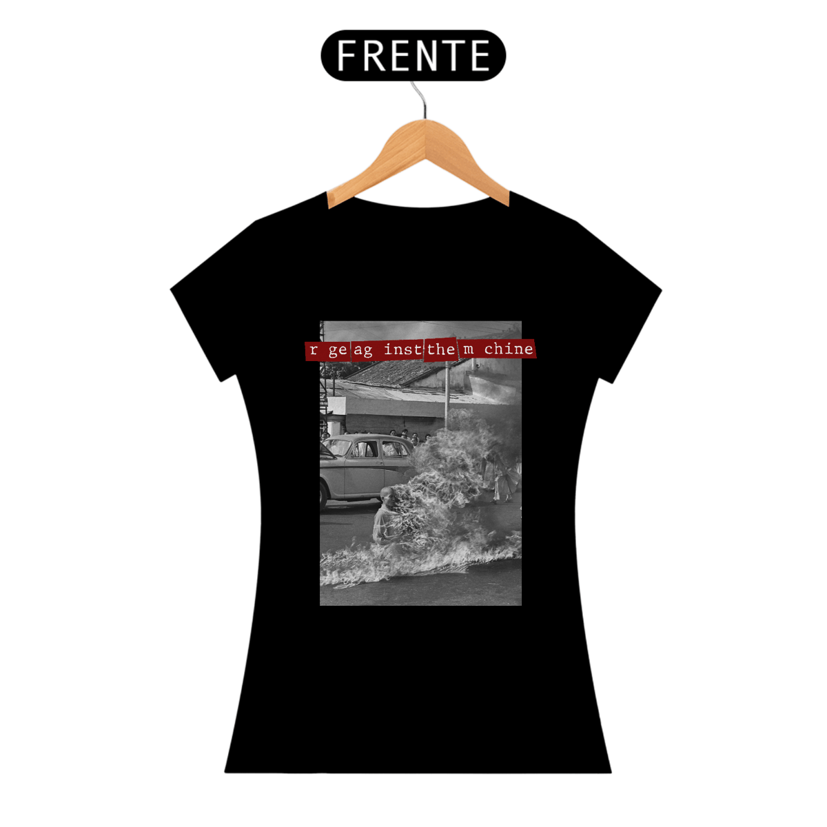 Nome do produto: Rage Against The Machine - Baby Look