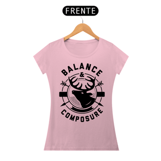 Nome do produto Balance and Composure - Baby Look