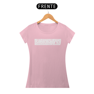 Nome do produto Silent Majority - Baby Look