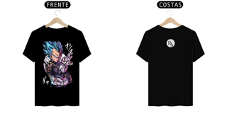 Nome do produto camisa Vegeta Super Sayajin Blue