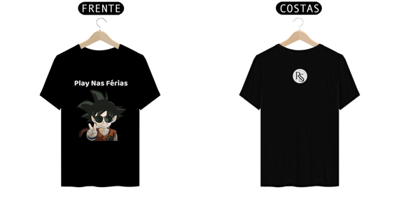 Camisa Goku férias - Dragon Ball Z