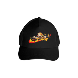 Nome do produto Boné Rengoku hashira das chamas - Kimitsu no Yaiba