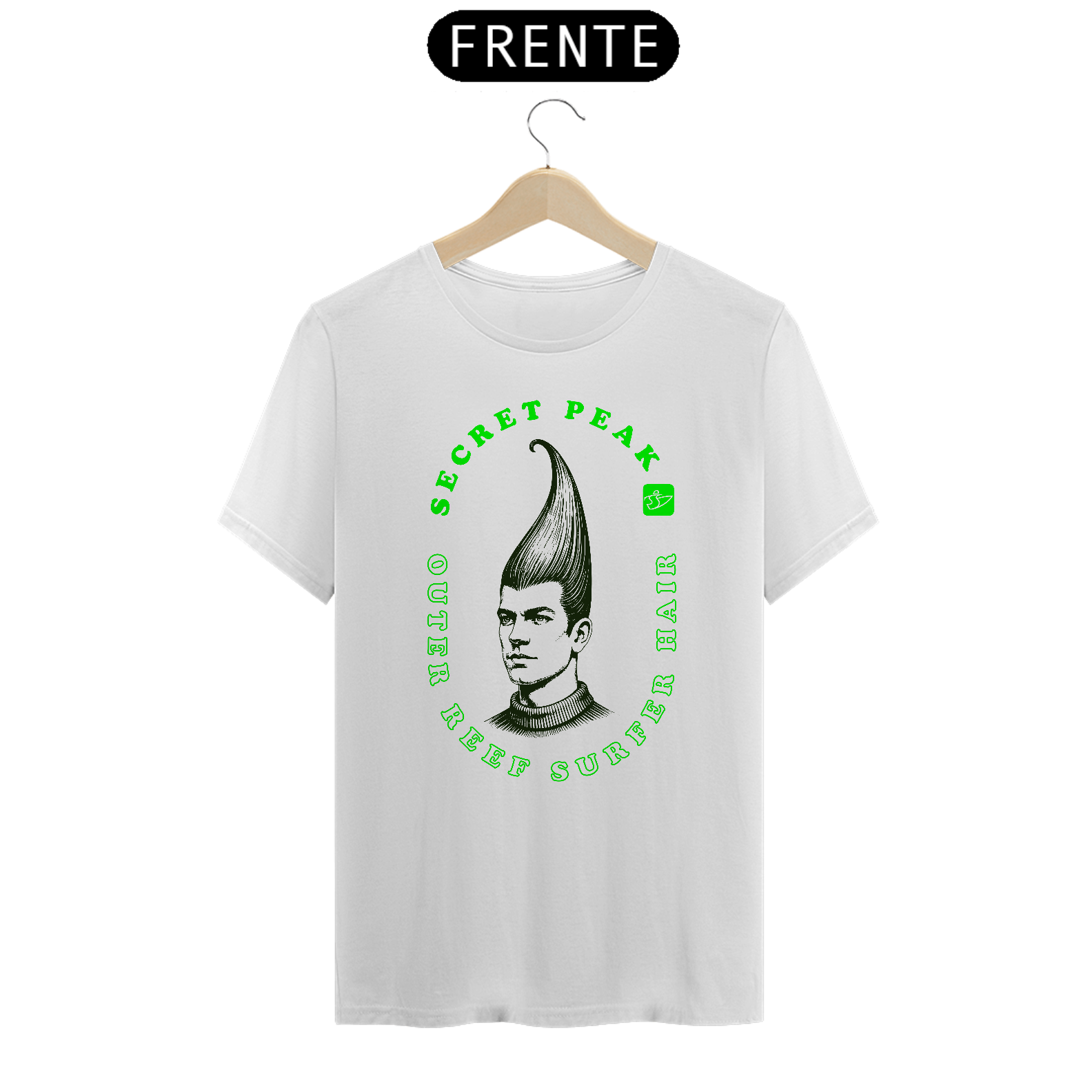 CAMISETA SECRET PEAK SURFER HAIR OUTER REEF