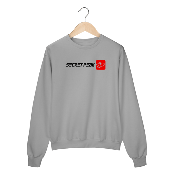 MOLETOM CARECA SECRET PEAK LOGO SQUARE