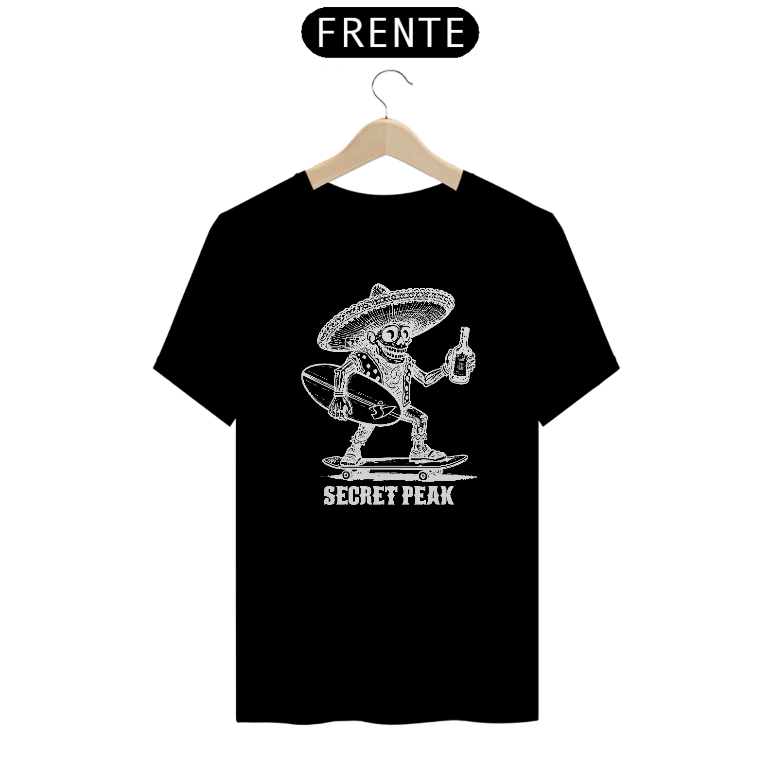 CAMISETA SECRET PEAK SKULL KID