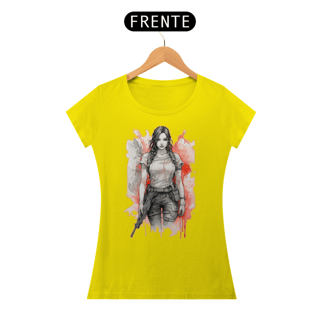 Nome do produto Camiseta Feminina Celeste Nova 