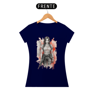Nome do produto Camiseta Feminina Celeste Nova 