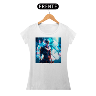 Nome do produto Camiseta Feminina - Games Cyberpunk 