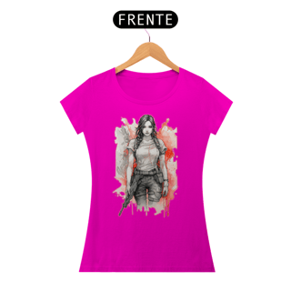 Nome do produto Camiseta Feminina Celeste Nova 