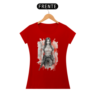 Nome do produto Camiseta Feminina Celeste Nova 