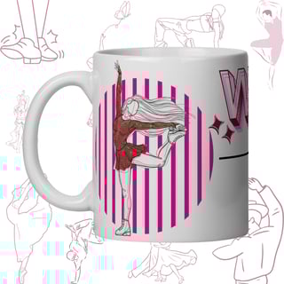 Patinação Artística  - Caneca  - Wheels and movement 