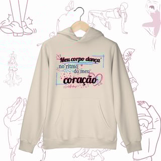 Nome do produto Dança que pulsa - Moletom Canguru 