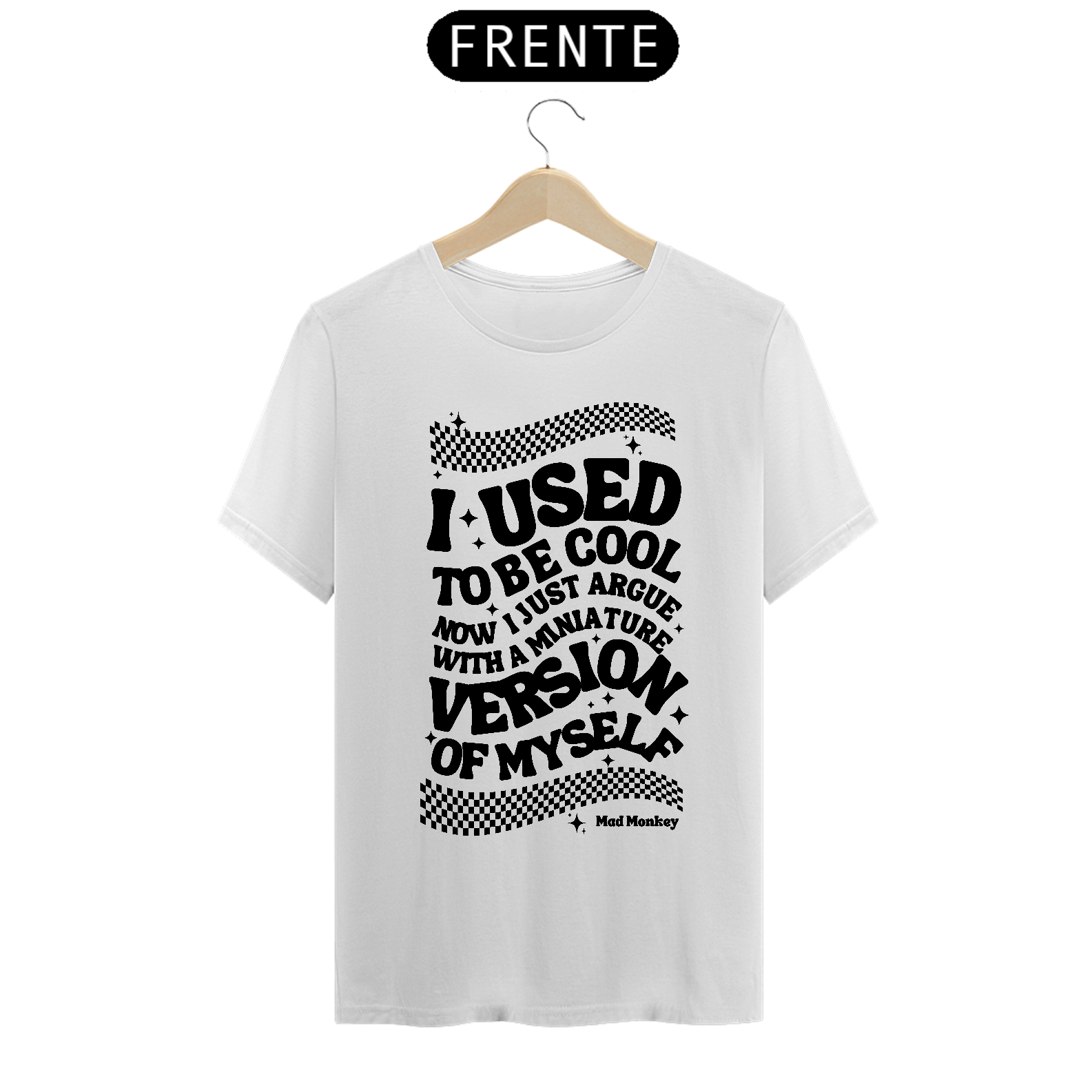 Camiseta Branca - I used to be cool