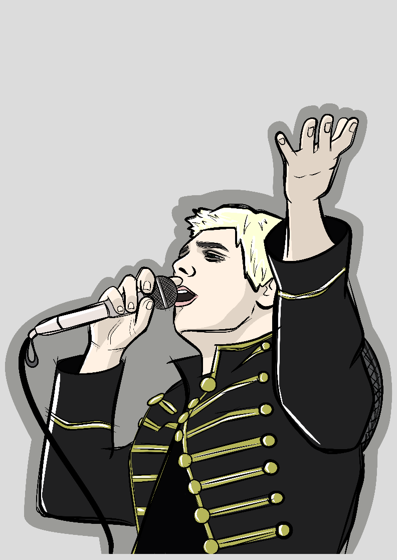 Poster Gerard Way - My Chemical Romance