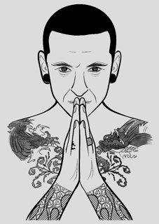 Poster Chester Bennington 