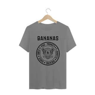 Camiseta Punk Bananas Estampa Preta