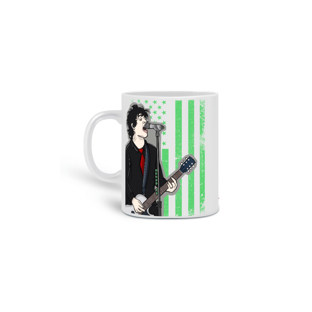 Caneca Green Day - American Idiot