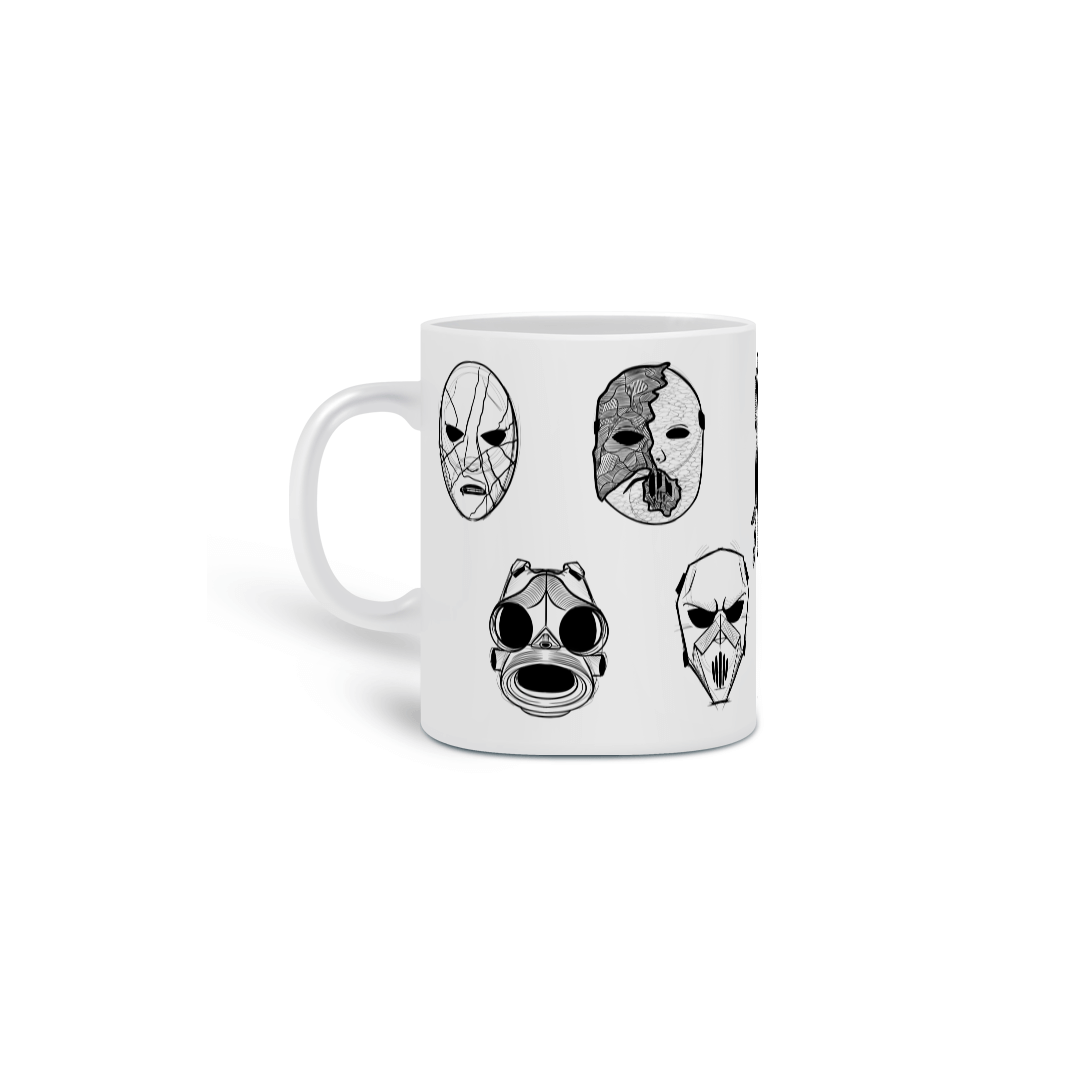 Caneca Slipknot Masks