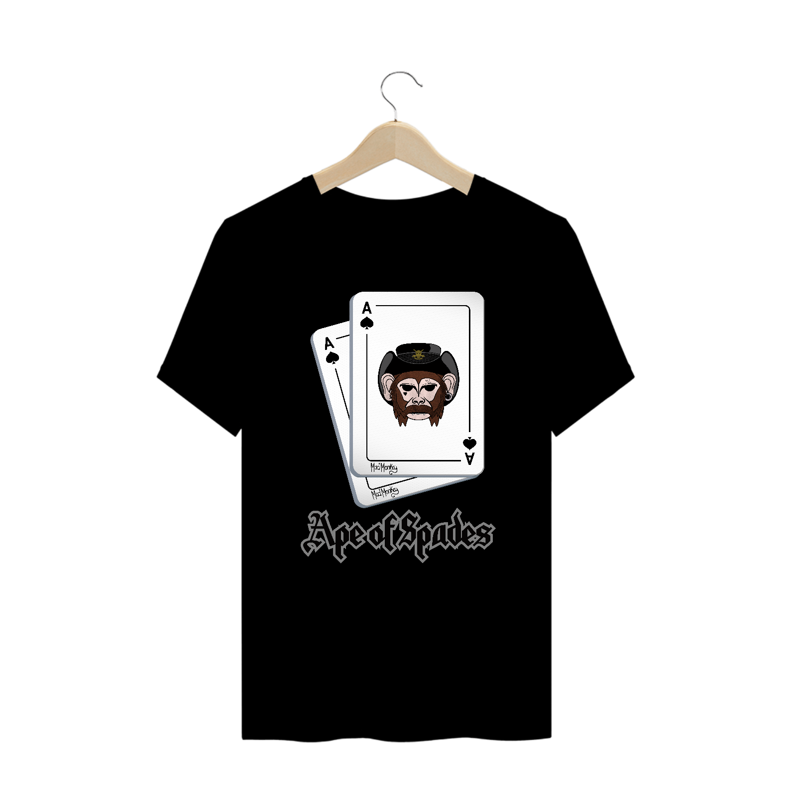 Camiseta Plus Size Ape of Spades