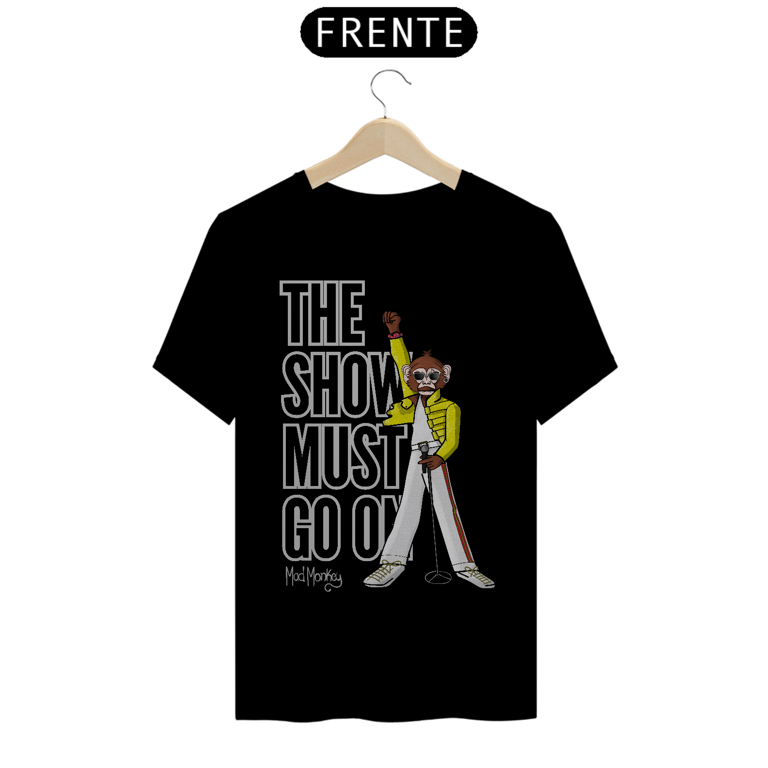 Camiseta The Show Must Go On