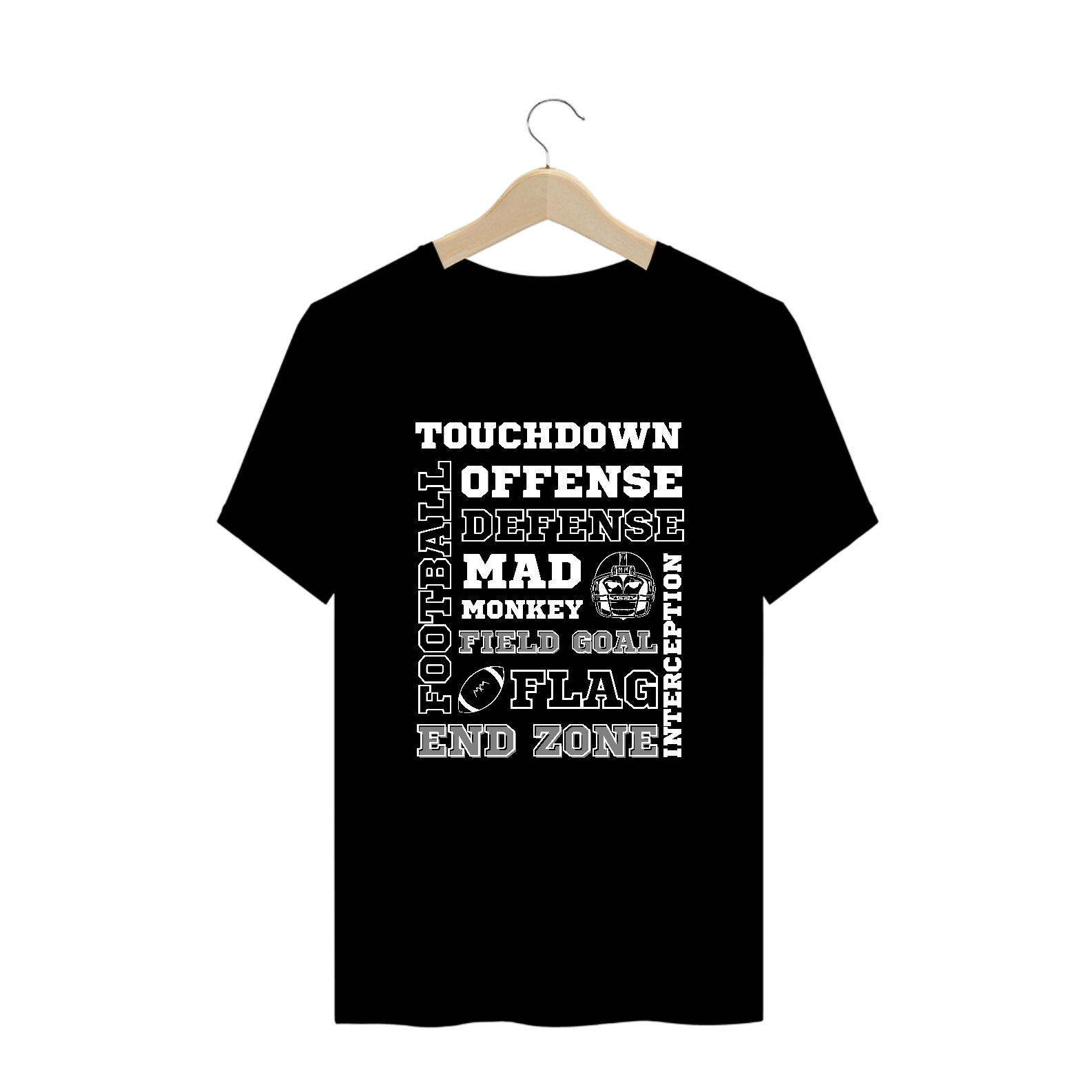 Camiseta plus Size Touchdown