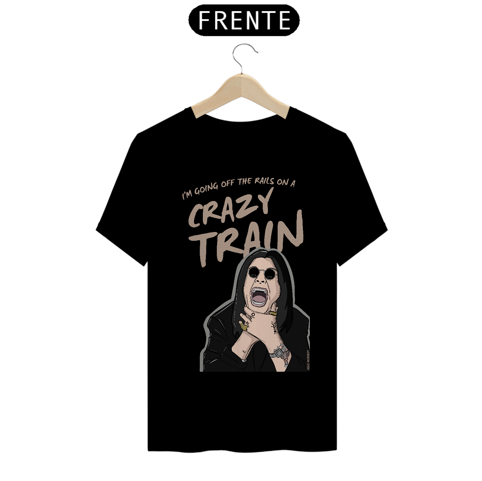 Camiseta Ozzy Osbourne - Crazy Train