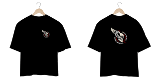Nome do produto CAMISETA OVERSIZED - WINGS ROAD