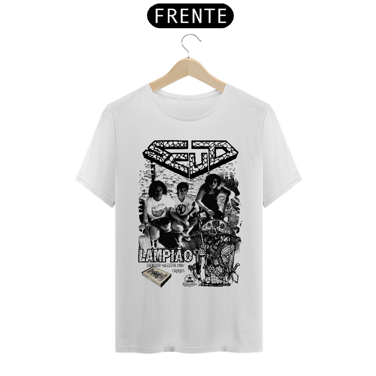 Nome do produto: Camiseta SCUD - Lampião - mod. 01
