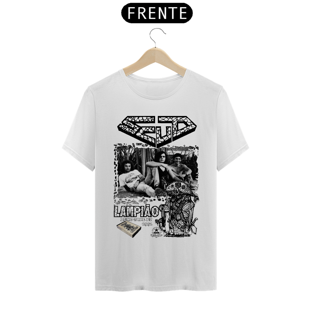 Nome do produto: Camiseta SCUD - Lampião - mod. 02