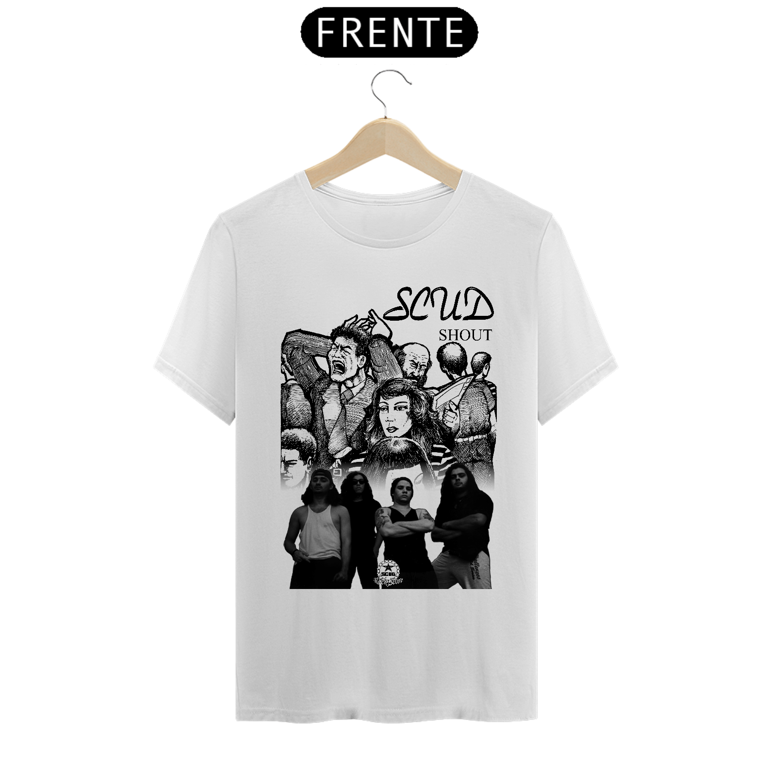 T-Shirt QUALITY | SCUD - Shout 1993 - mod. 01