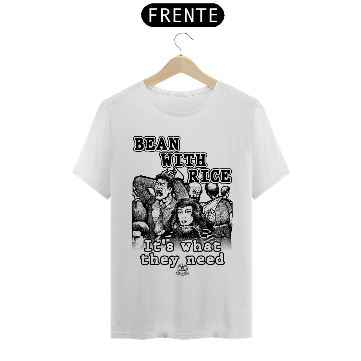 Nome do produto: Camiseta SCUD - Bean With Rice 1993 (lyric)