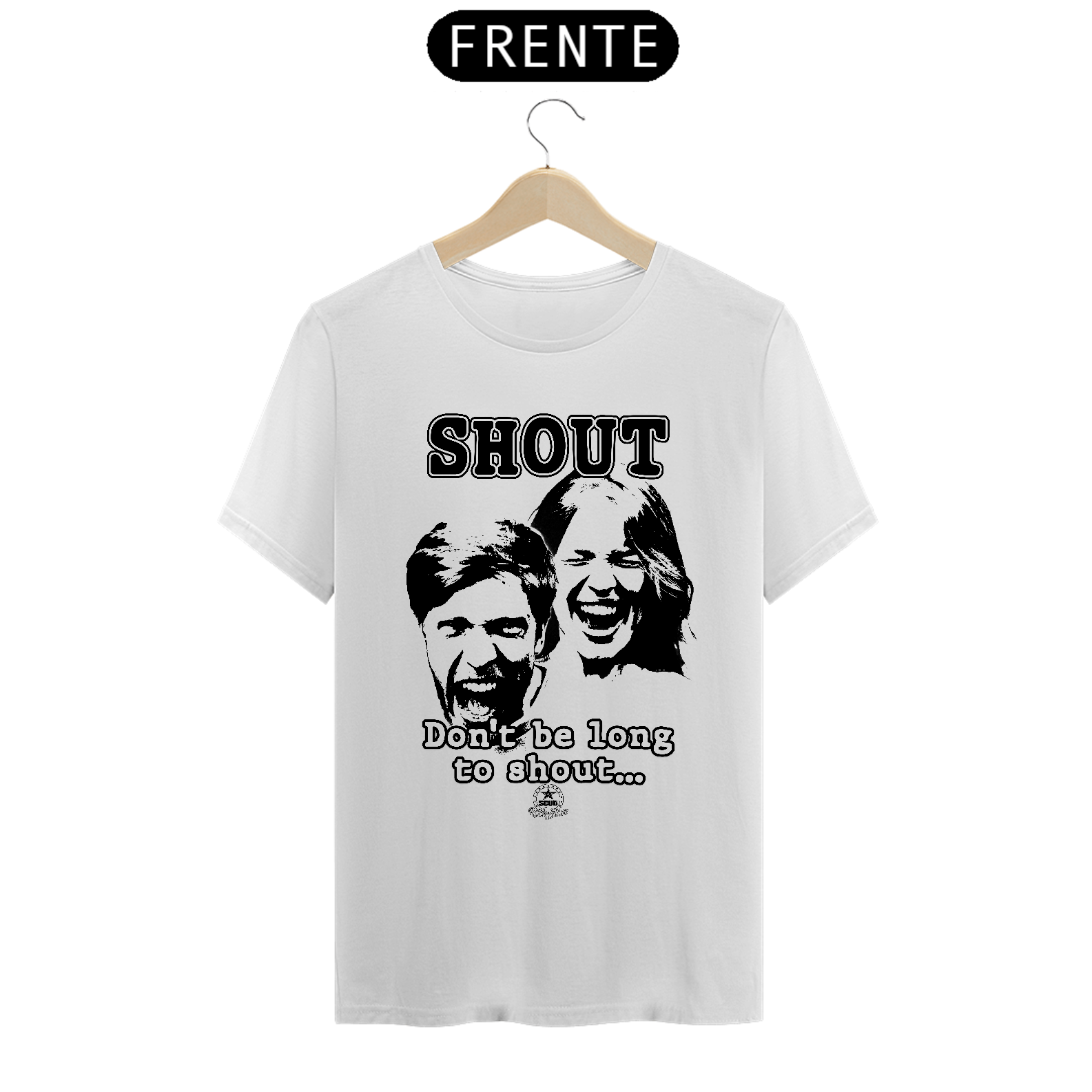 T-Shirt QUALITY | SCUD - Shout (lyric) - woman & man