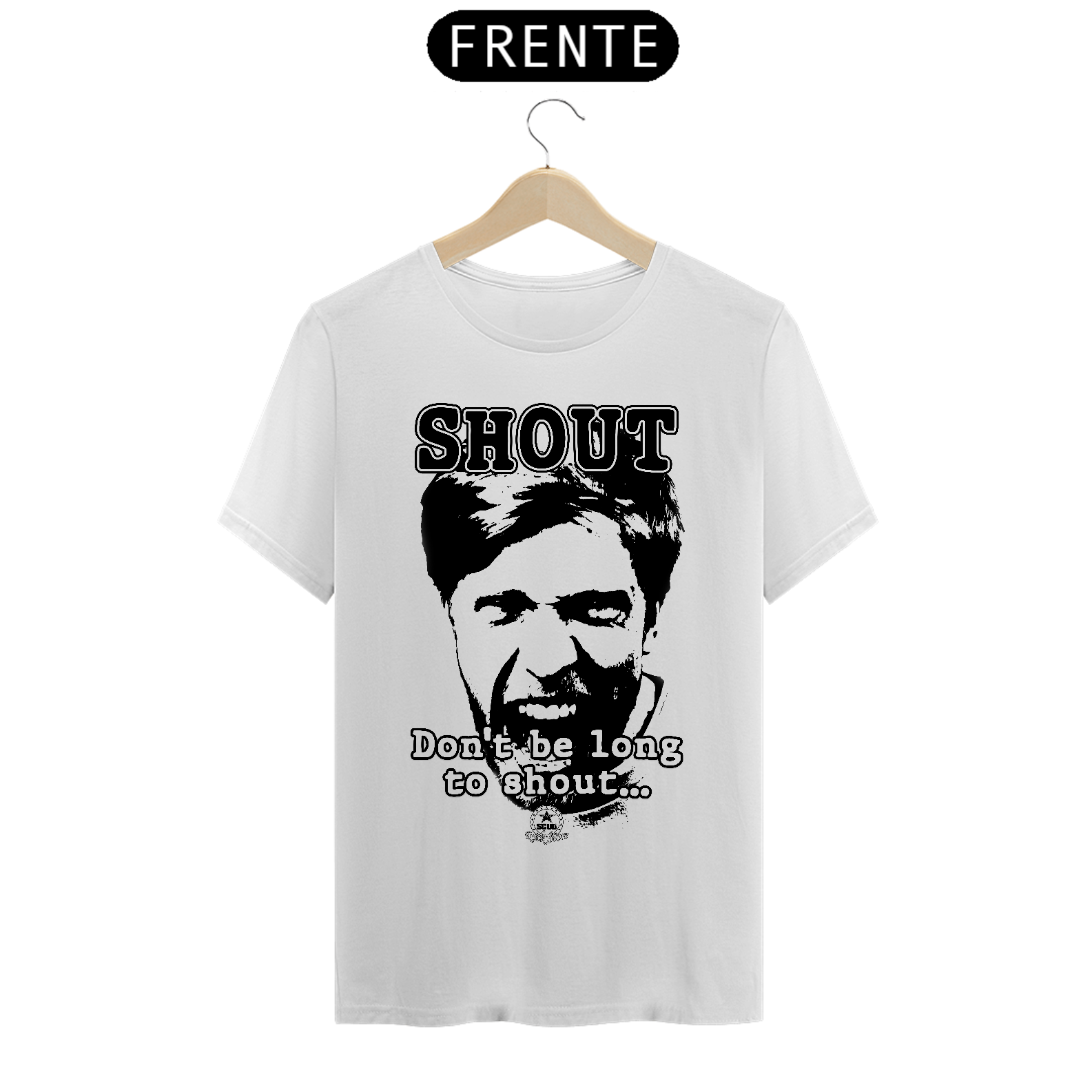 T-Shirt QUALITY | SCUD - Shout (lyric) - man