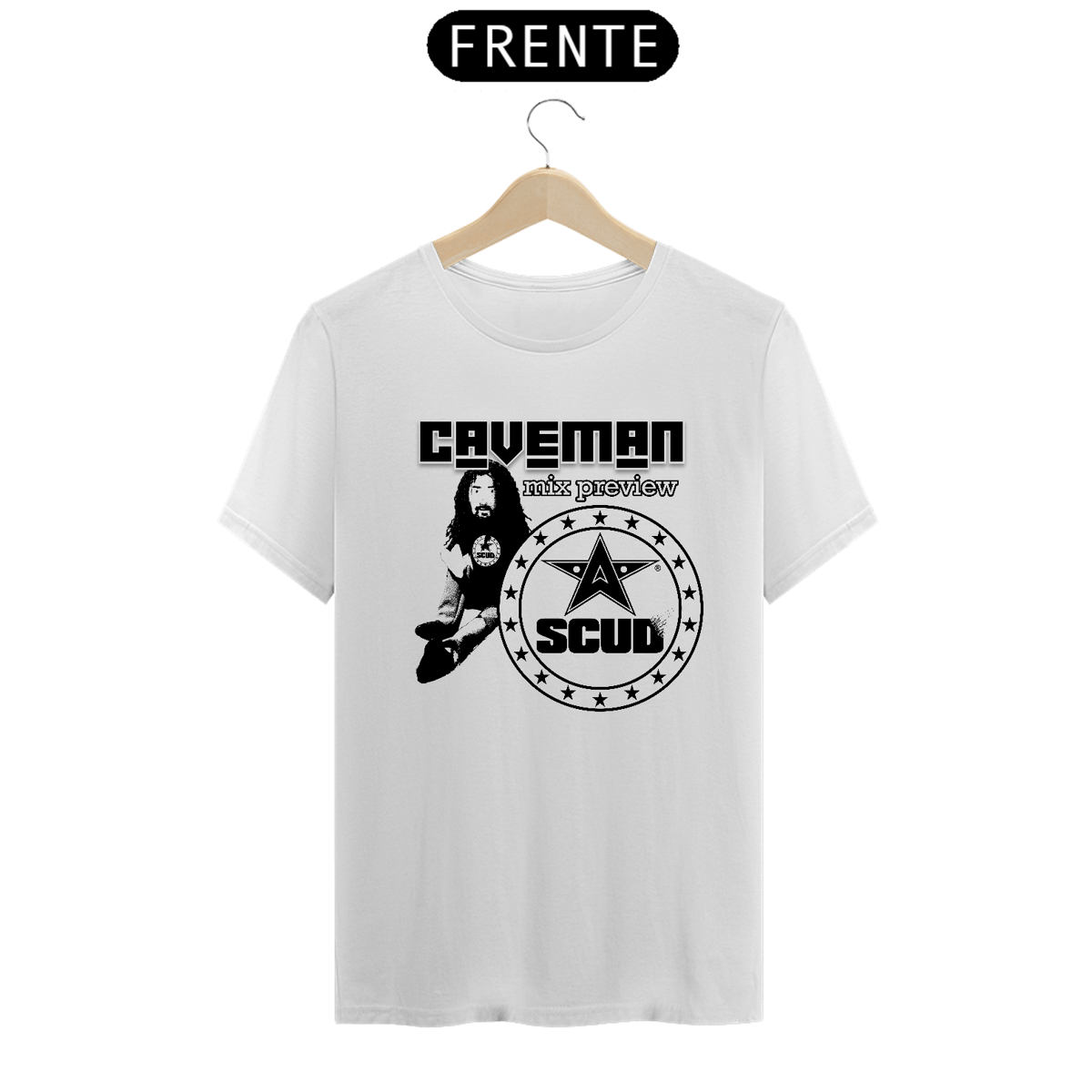 Nome do produto: Camiseta SCUD - Caveman (mix preview) - single