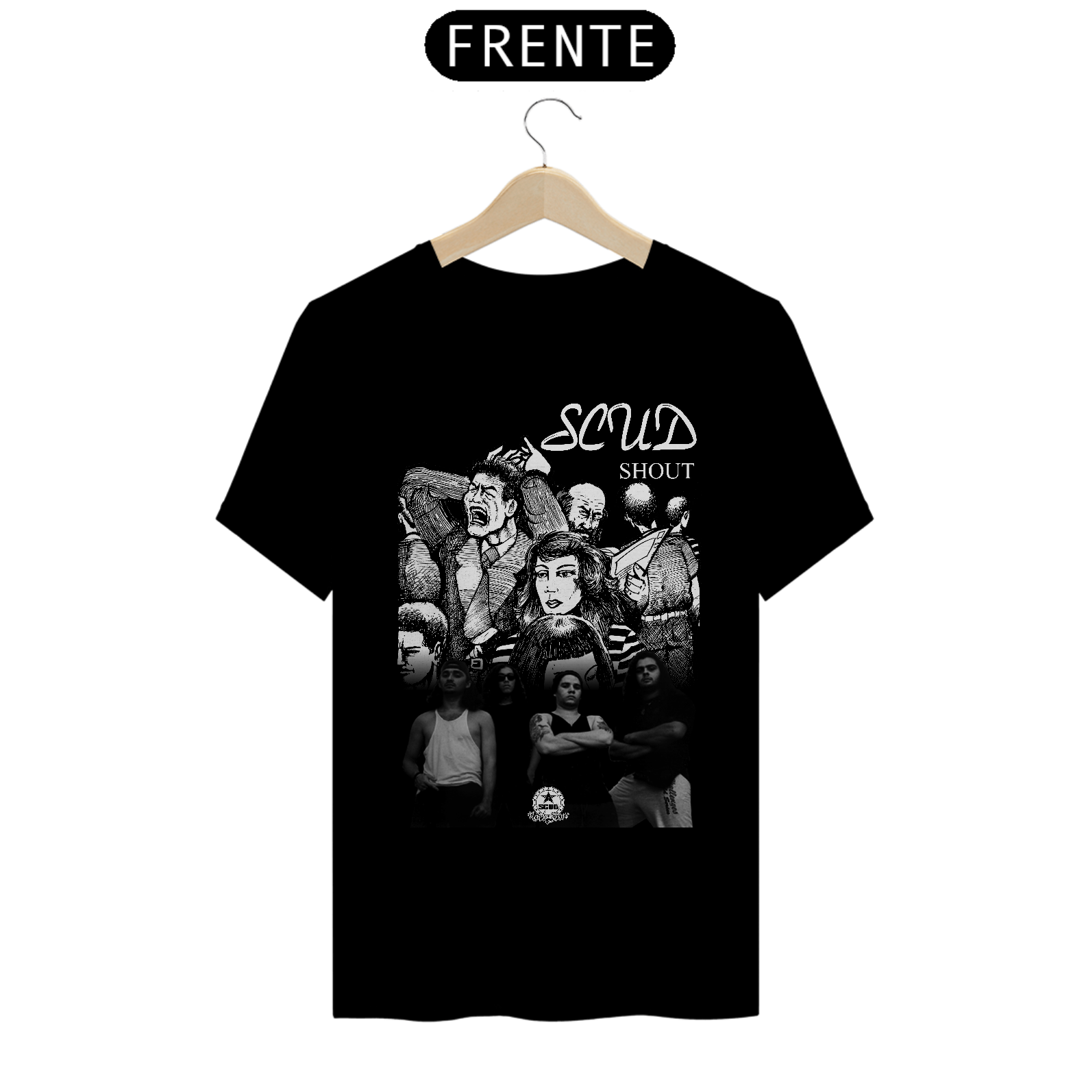 T-Shirt QUALITY | SCUD - Shout 1993 - mod. 02