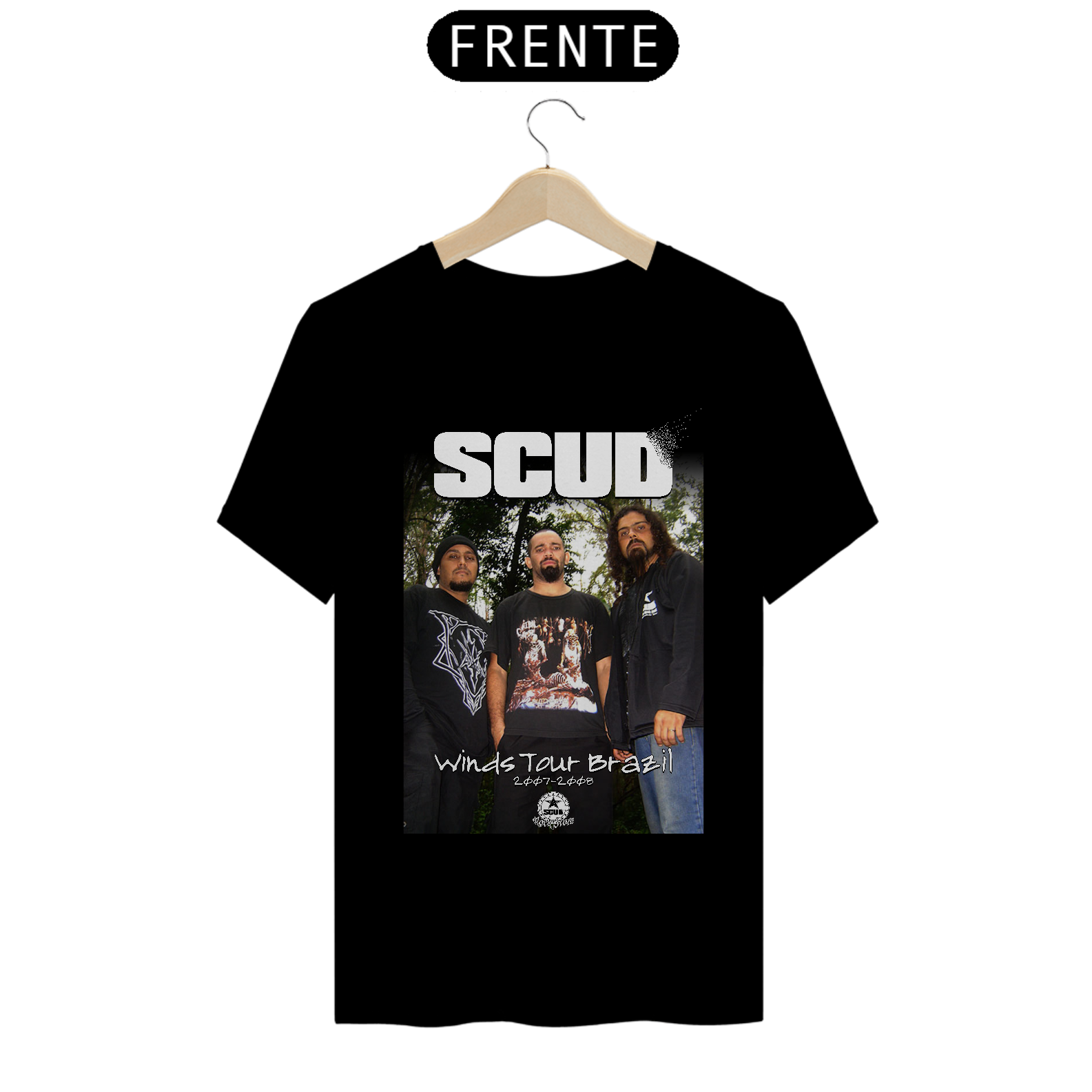 T-Shirt QUALITY | SCUD - Winds Tour Brazil - mod. 01