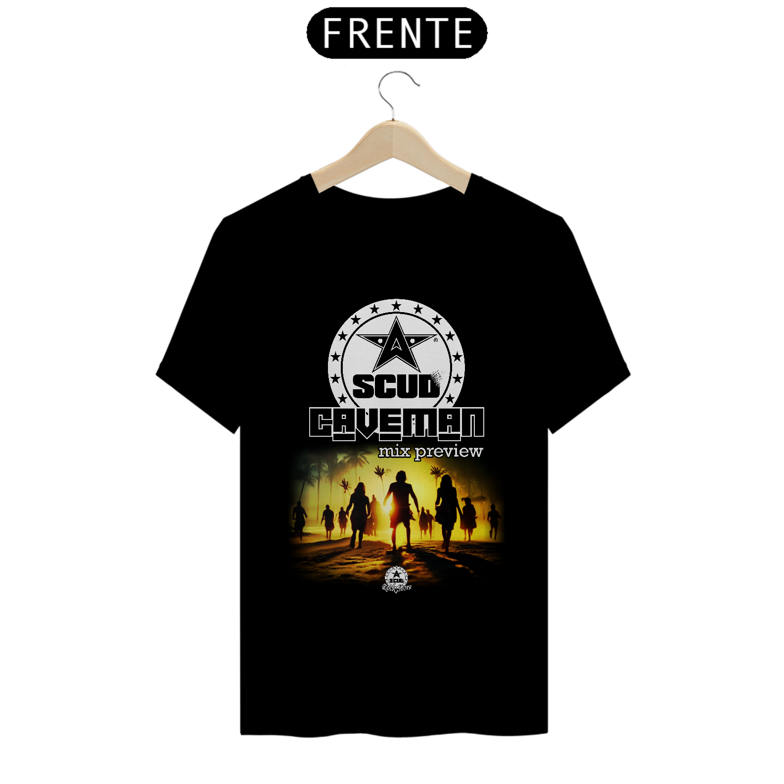 T-Shirt QUALITY | SCUD - Caveman (mix preview) - mod. 02