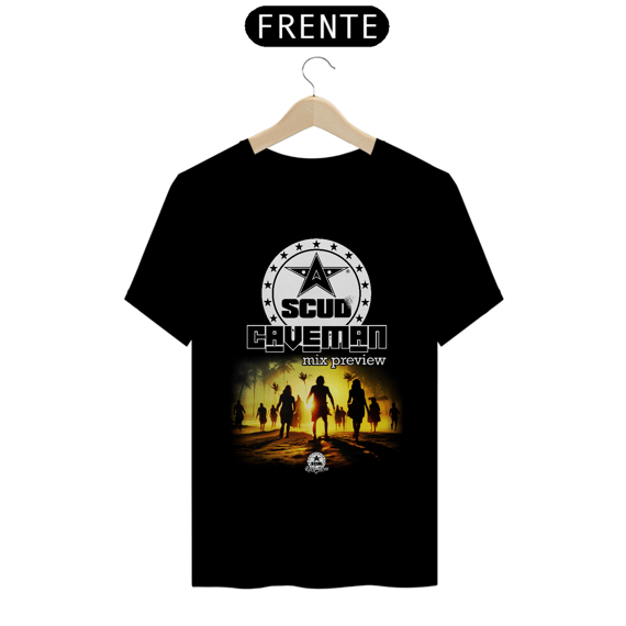 Camiseta SCUD - Caveman (mix preview) - mod. 02