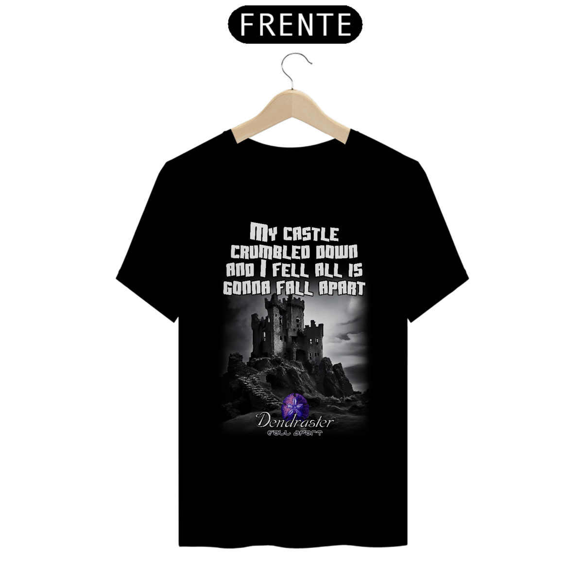 Nome do produto: Camiseta DENDRASTER - Fall Apart (lyric)
